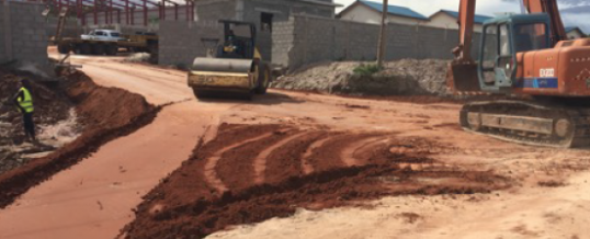 CONSTRUCTION OF BOTTLE AND GLASS FACTORY